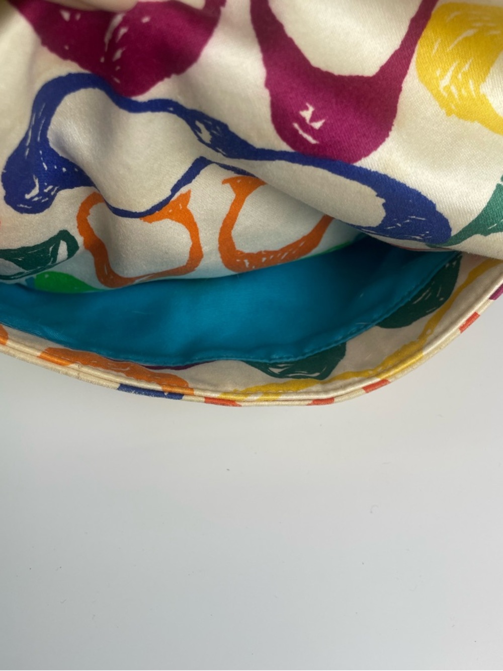 $25 LS 2004 Coach Vintage Large Hampton 5657 Rainbow Scribble Signature C Hobo - Picture 7 of 12